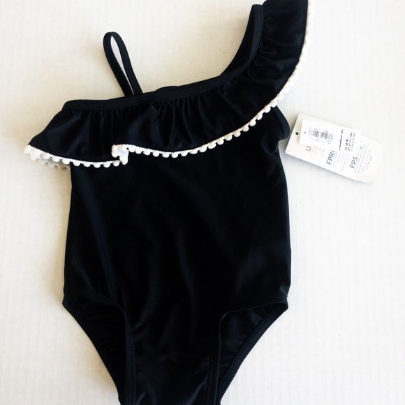 NWT Old Navy One- Shoulder Swimsuit (12-18 months) - Picture 2 of 6